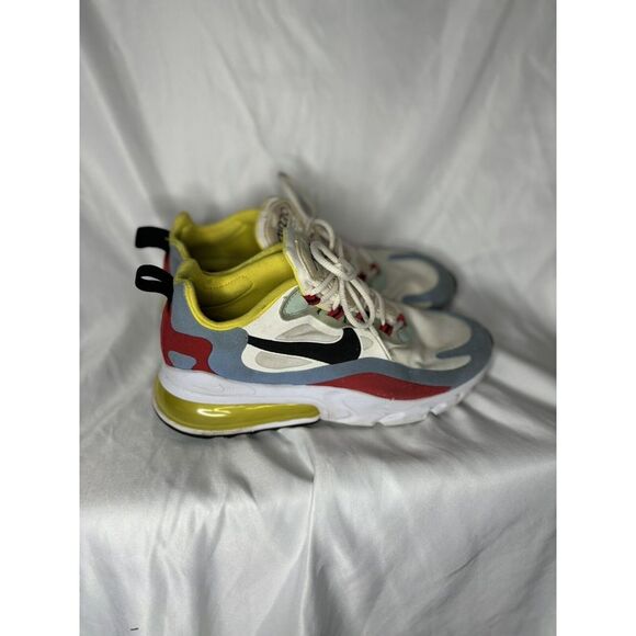 Nike Shoes - Nike Air Max 270 React Womens Size 7.5 Blue Athletic Shoes Sneakers AT6174-002